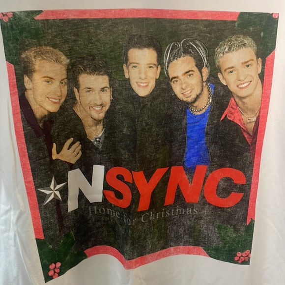 NWT *NSYNC home for Christmas tee - Picture 2 of 4